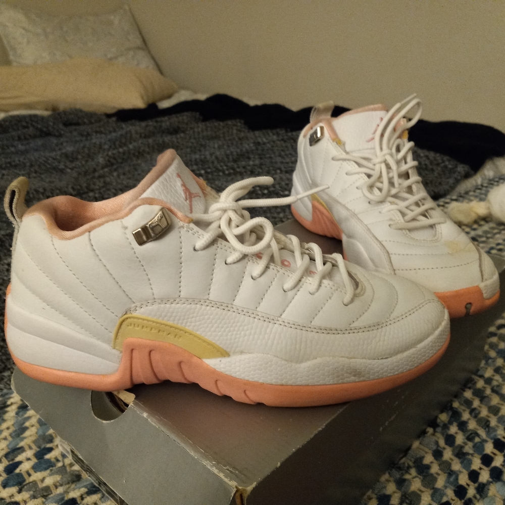 Jordan's- pink and white
